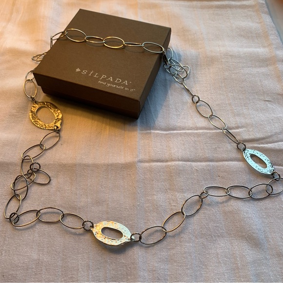 Silpada 925 Silver Chain Necklace 32” - Picture 2 of 9